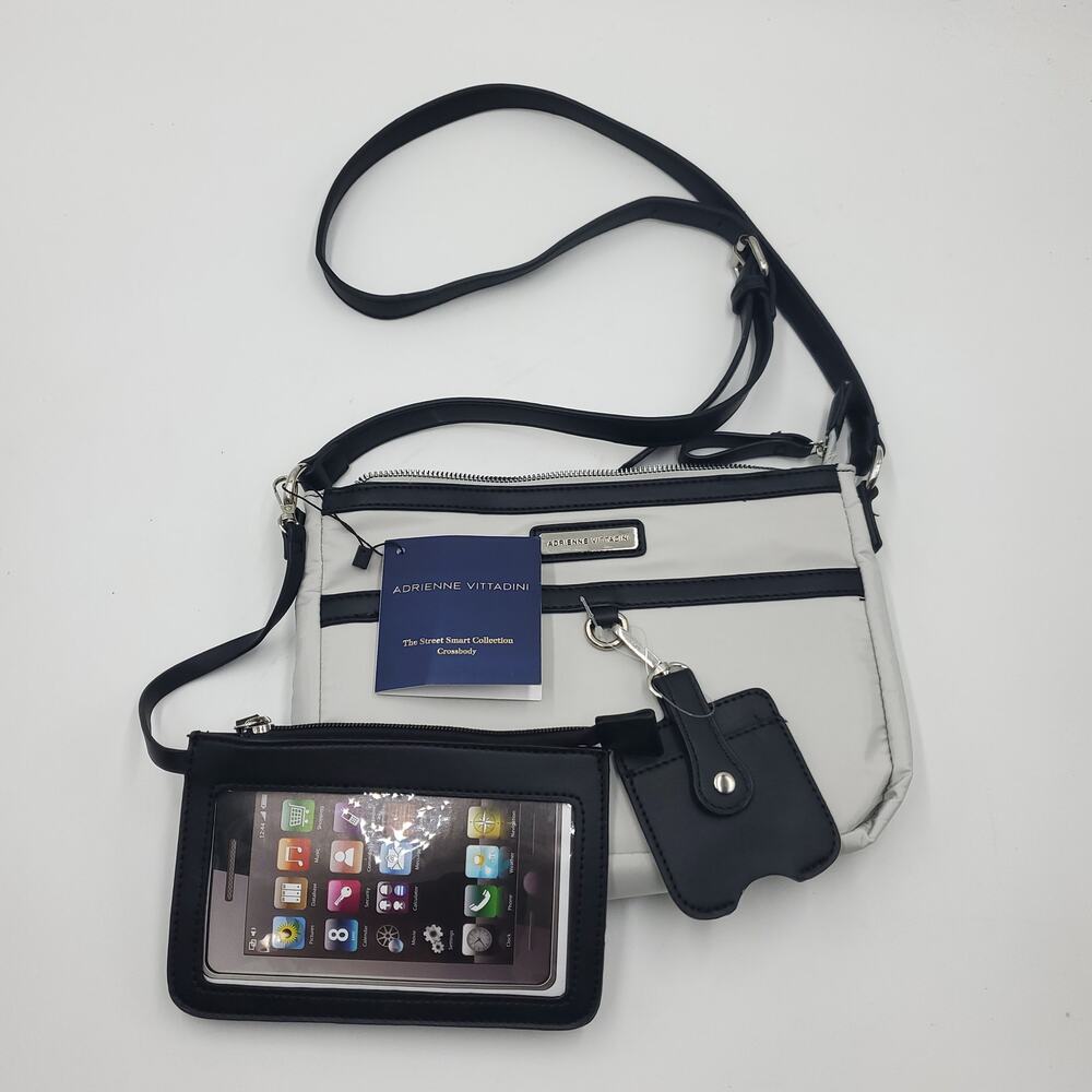 Adrienne Vittadini Street Smart East West Crossbody Bag